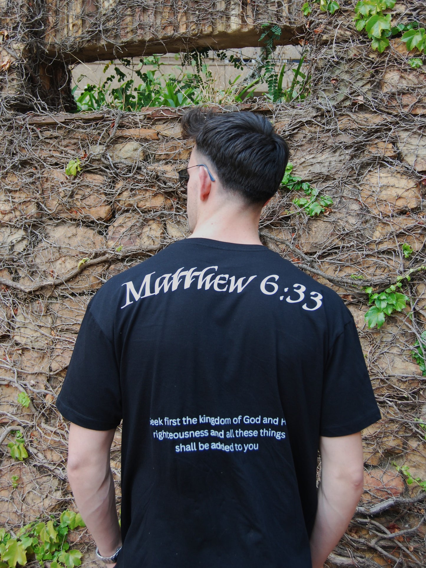 Matthew 6:33 - Oversized Tee