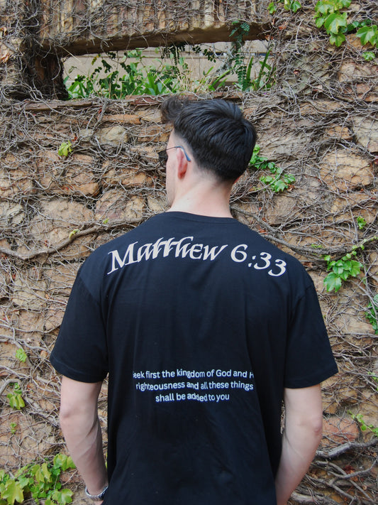 Matthew 6:33 - Oversized Tee